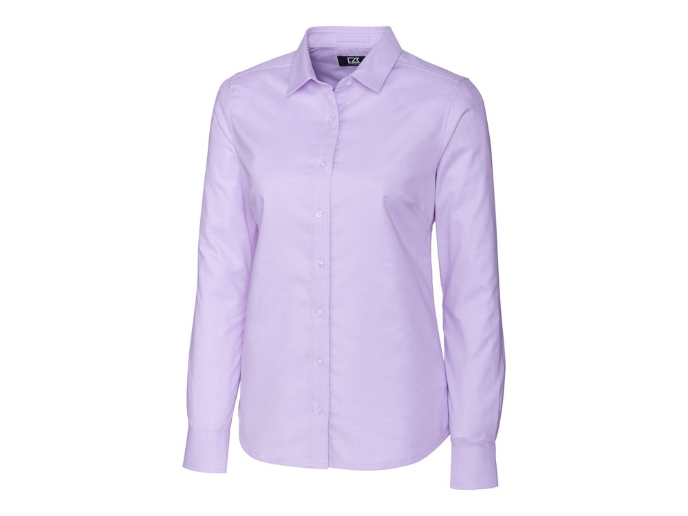 Cutter & Buck Stretch Oxford Womens Long Sleeve Dress Shirt primary image