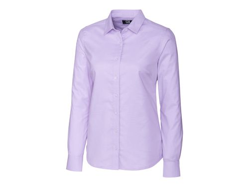 Cutter & Buck Stretch Oxford Womens Long Sleeve Dress Shirt image thumbnail