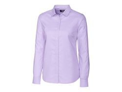 Image of Cutter & Buck Stretch Oxford Womens Long Sleeve Dress Shirt
