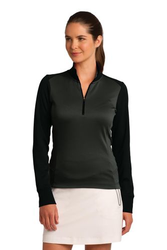 Nike Ladies Dri-FIT 1/2-Zip Cover-Up. 578674 image thumbnail