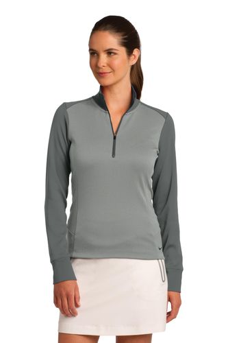 Nike Ladies Dri-FIT 1/2-Zip Cover-Up. 578674 image thumbnail