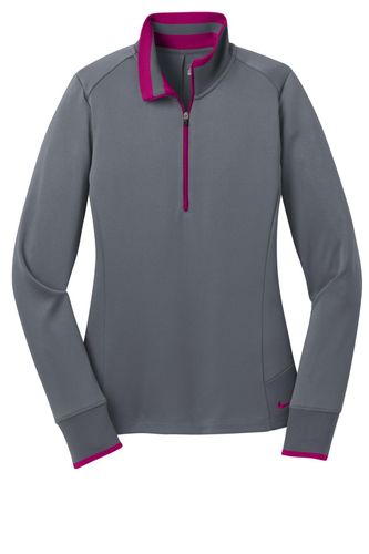 Nike Ladies Dri-FIT 1/2-Zip Cover-Up. 578674 image thumbnail