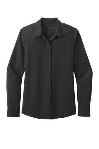 Port Authority Ladies Long Sleeve Performance Staff Shirt LW401 image thumbnail