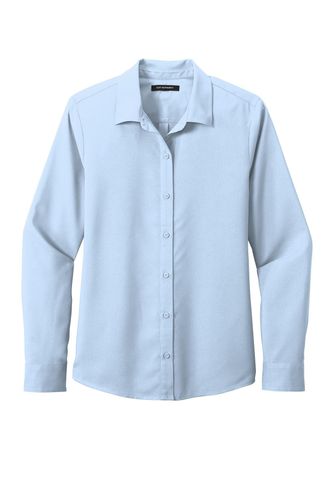 Port Authority Ladies Long Sleeve Performance Staff Shirt LW401 image thumbnail