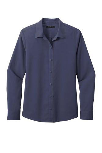 Port Authority Ladies Long Sleeve Performance Staff Shirt LW401 image thumbnail