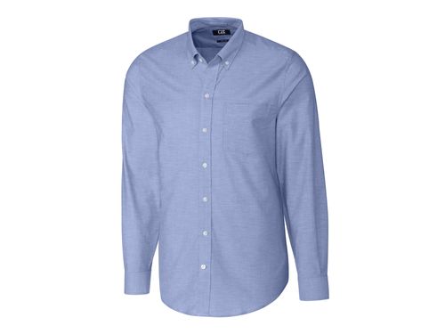 Cutter & Buck Stretch Oxford Mens Long Sleeve Dress Shirt image thumbnail