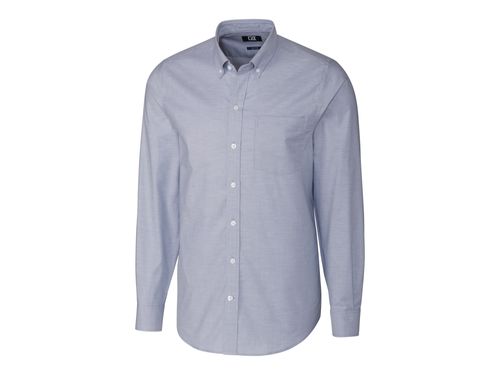 Cutter & Buck Stretch Oxford Mens Long Sleeve Dress Shirt image thumbnail