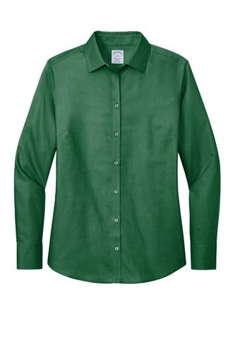 Brooks Brothers Women's Wrinkle-Free Stretch Nailhead Shirt BB18003 image thumbnail