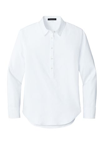 Mercer+Mettle Women's Long Sleeve Modern Oxford Shirt MM2003 image thumbnail