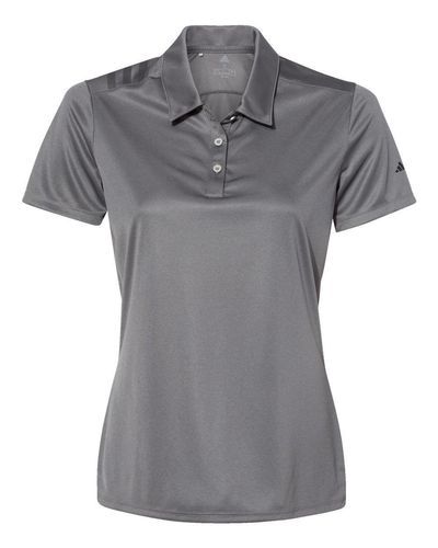 Women's 3-Stripes Shoulder Polo - A325 image thumbnail