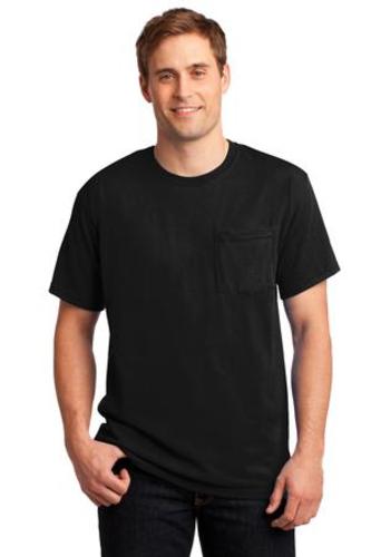 JERZEES® -  Dri-Power® Active 50/50 Cotton/Poly Pocket T-Shirt  image thumbnail