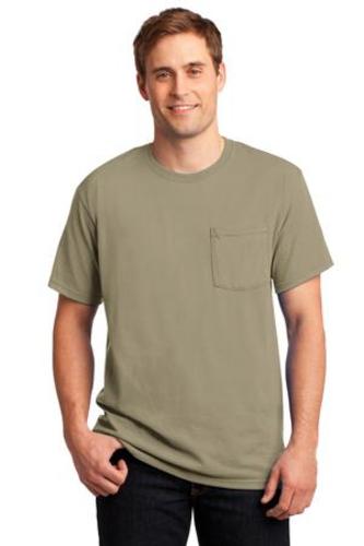 JERZEES® -  Dri-Power® Active 50/50 Cotton/Poly Pocket T-Shirt  image thumbnail
