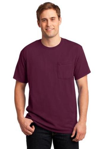 JERZEES® -  Dri-Power® Active 50/50 Cotton/Poly Pocket T-Shirt  image thumbnail