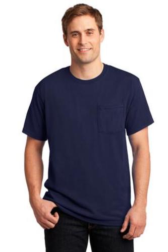 JERZEES® -  Dri-Power® Active 50/50 Cotton/Poly Pocket T-Shirt  image thumbnail