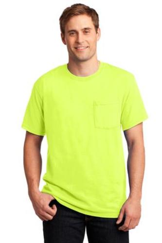 JERZEES® -  Dri-Power® Active 50/50 Cotton/Poly Pocket T-Shirt  image thumbnail