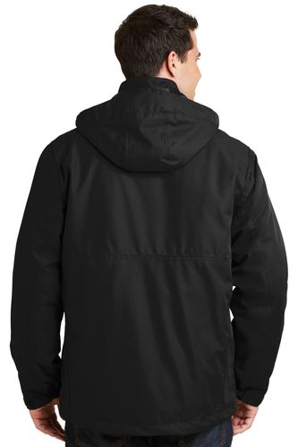 Port Authority Herringbone 3-in-1 Parka. J302 image thumbnail