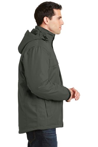 Port Authority Herringbone 3-in-1 Parka. J302 image thumbnail