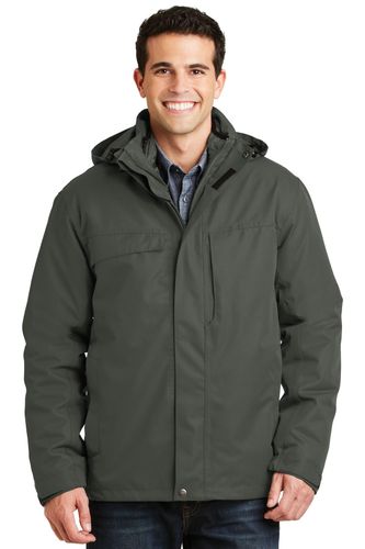 Port Authority Herringbone 3-in-1 Parka. J302 image thumbnail