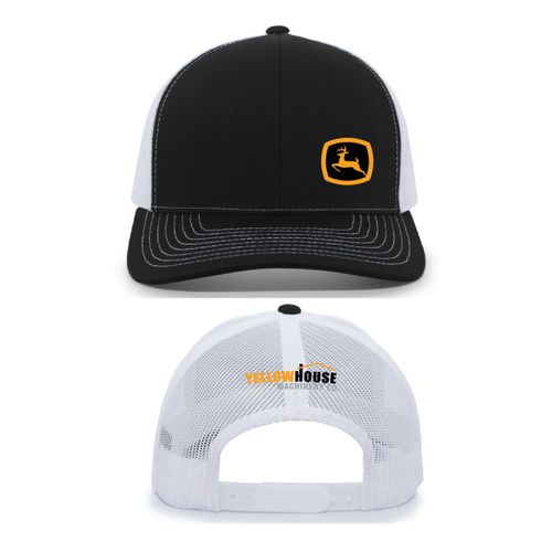 Pacific Headwear Contrast Stitch Trucker Snapback - LEFT PANEL + BACK image thumbnail