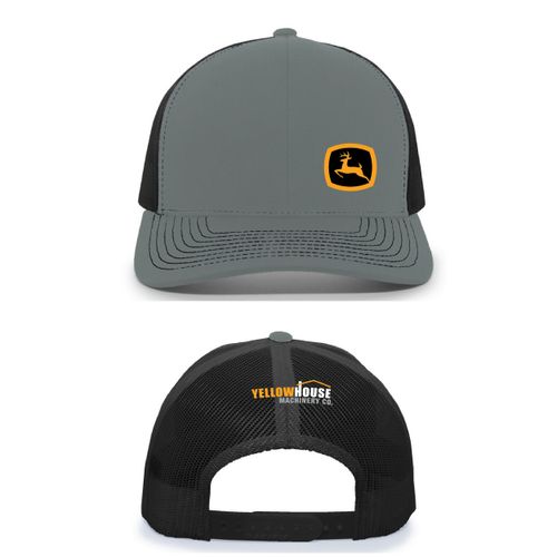 Pacific Headwear Contrast Stitch Trucker Snapback - LEFT PANEL + BACK image thumbnail