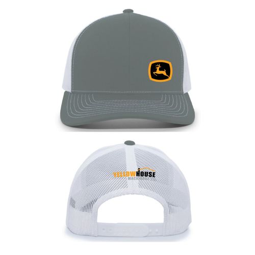 Pacific Headwear Contrast Stitch Trucker Snapback - LEFT PANEL + BACK image thumbnail