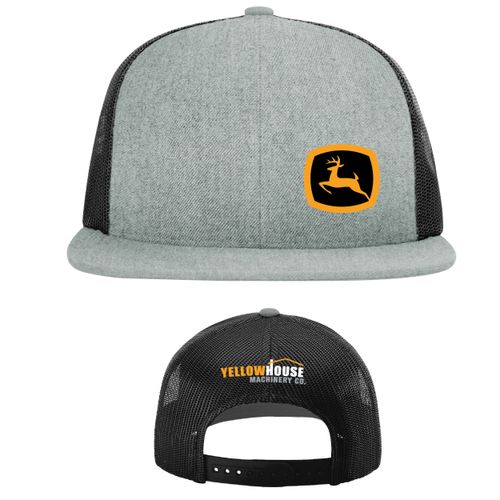 WOOL BLEND FLATBILL TRUCKER (C-LP + BACK) image thumbnail