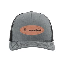 Image of Richardson - Snapback Trucker Cap (Oval Leather Patch | Back)