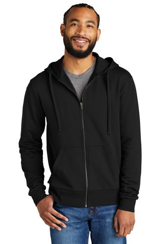 Allmade Unisex Organic French Terry Full-Zip Hoodie image thumbnail