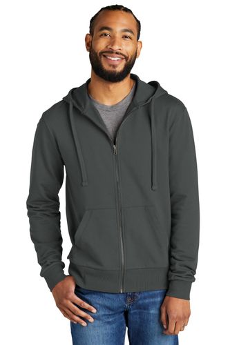 Allmade Unisex Organic French Terry Full-Zip Hoodie image thumbnail