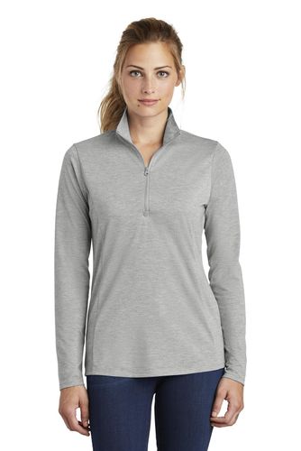 Women's Tri-Blend Wicking 1/4-Zip Pullover image thumbnail