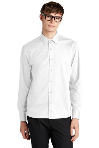 Mercer + Mettle Long Sleeve Stretch Woven Shirt  image thumbnail