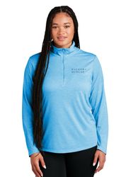 Image of Women's Tri-Blend Wicking 1/4-Zip Pullover