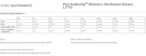 Ladies Northwest Slicker image thumbnail