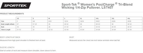 Women's Tri-Blend Wicking 1/4-Zip Pullover image thumbnail