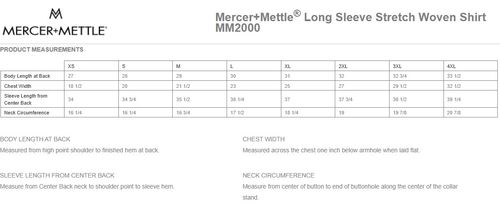 Mercer + Mettle Long Sleeve Stretch Woven Shirt  image thumbnail