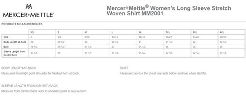 Mercer+Mettle Women's Long Sleeve Stretch Woven Shirt  image thumbnail