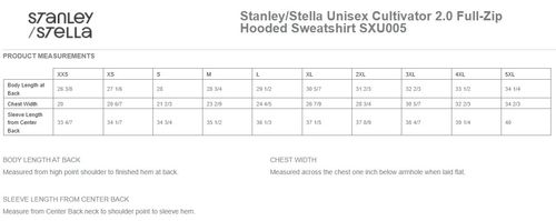 Stanley/Stella Unisex Full-Zip Hooded Sweatshirt image thumbnail