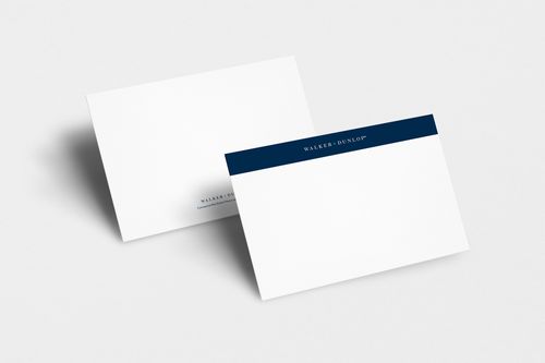 Walker & Dunlop Note Card (Pack of 10) image thumbnail Walker & Dunlop Note Card (Pack of 10) image thumbnail