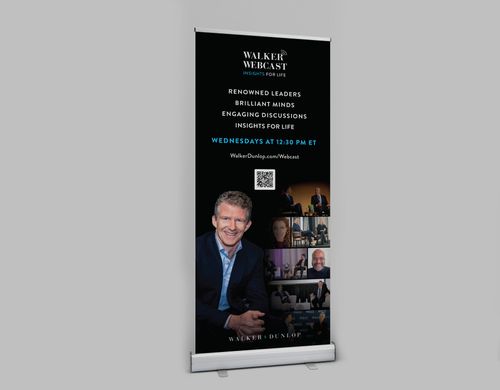 Walker Webcast Retractable Banner image thumbnail