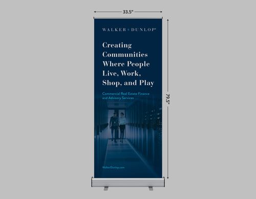 W&D Data Centers Retractable Banner   image thumbnail