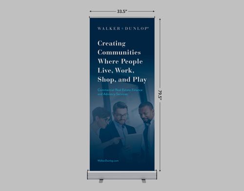 W&D Office Retractable Banner 2 image thumbnail