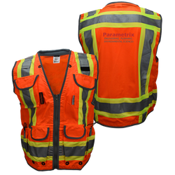 Image of Radians Class 2 Heavy Woven Two Tone Engineer Vest