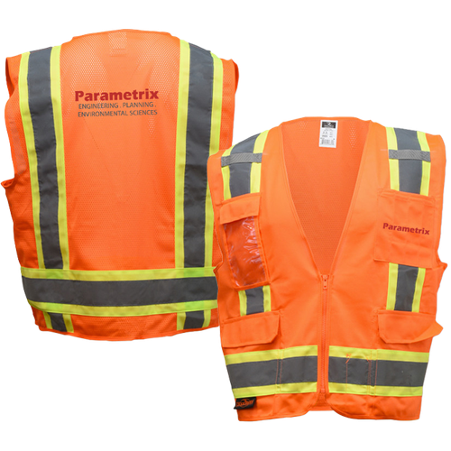 Radians Two Tone Surveyor Type R Class 2 Solid/Mesh Safety Vest image thumbnail