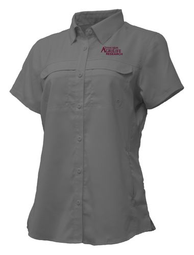 Women Short Sleeve Fishing Shirt image thumbnail