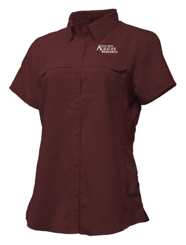 Women Short Sleeve Fishing Shirt image thumbnail