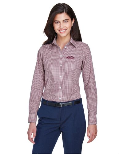 Devon & Jones Ladies' Crown Collection Gingham Check image thumbnail