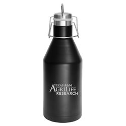 Image of Polar Camel 64 oz. Black Vacuum Insulated Growler with Swing