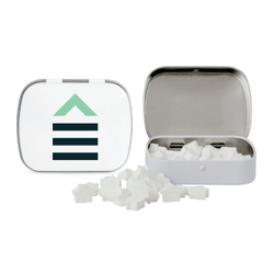 Image of Domed Tin with House Shaped Mints