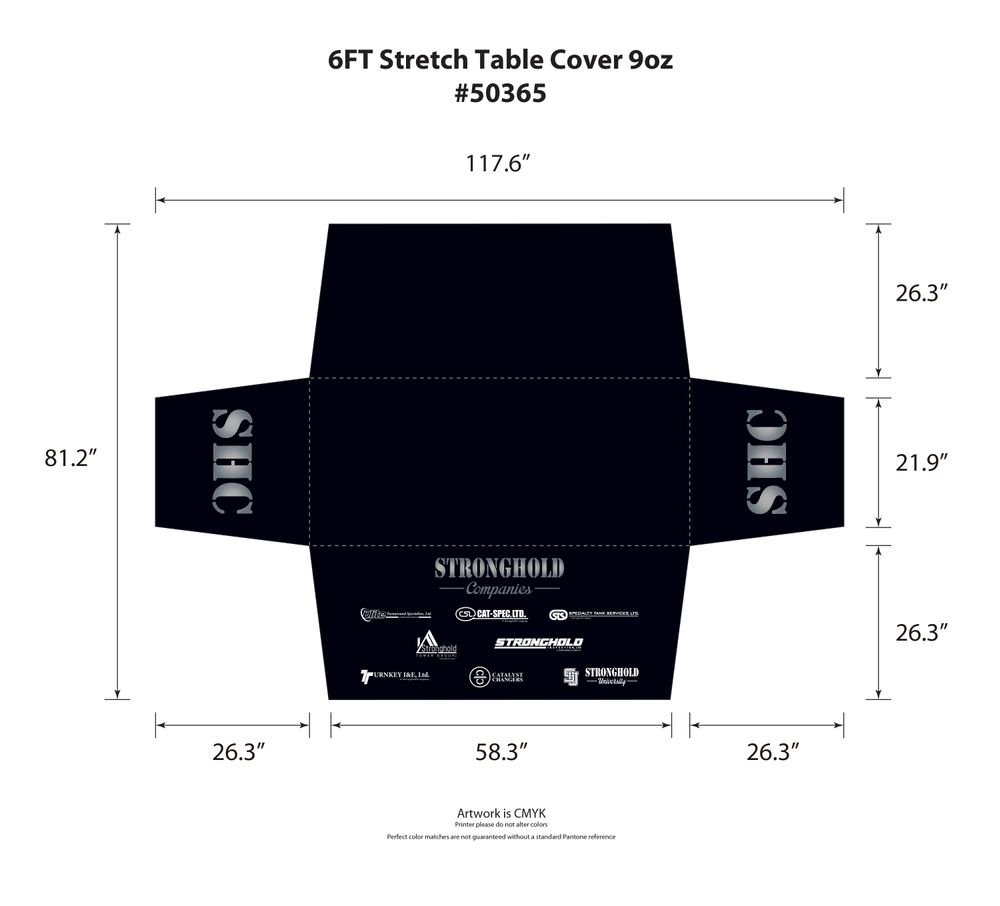 Premium Fitted Stretch Table Cover (TCV3215) primary image