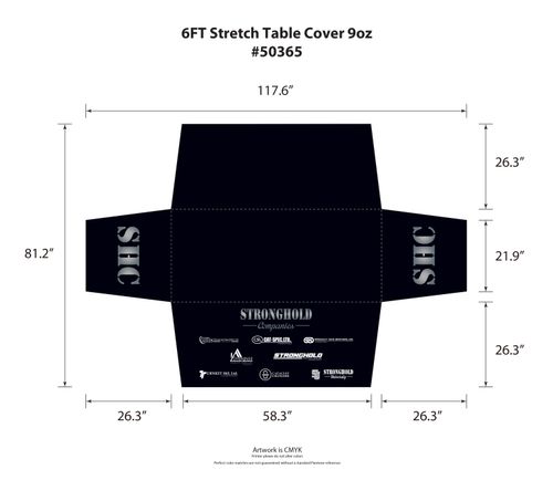 Premium Fitted Stretch Table Cover (TCV3215) image thumbnail